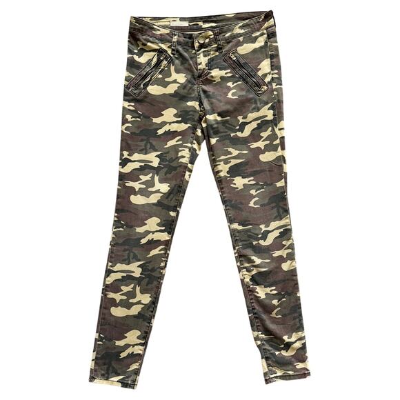 Kut from the Kloth Jeans Camo Moto Pants Womens 4 Mia Toothpick Ankle Skinny - Picture 3 of 16